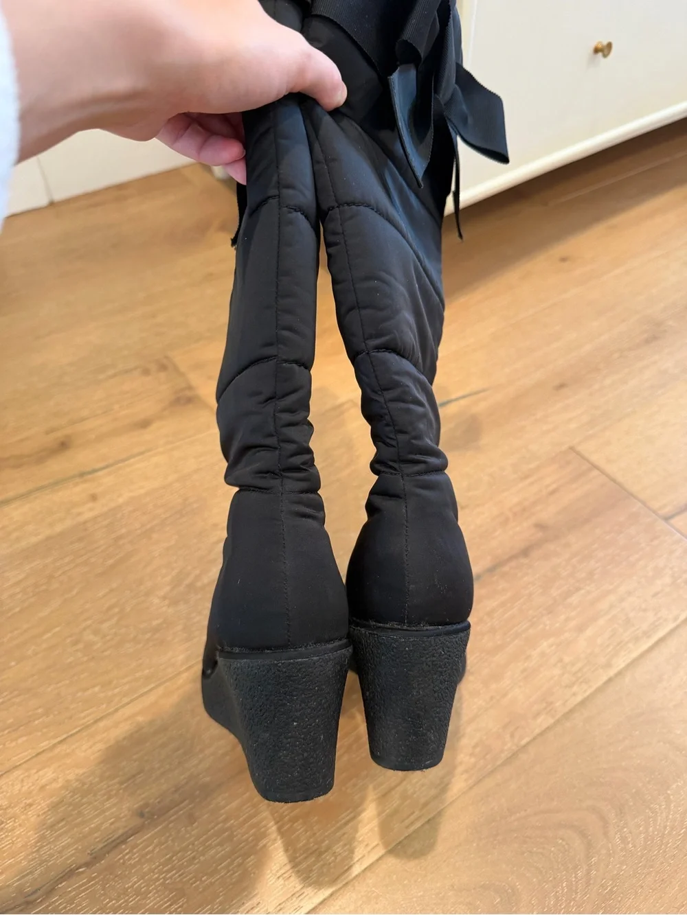 Kate Spade Cagney Black Winter Boots - size 8